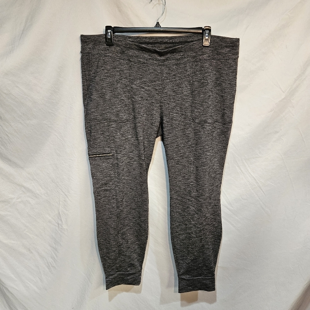 Athleta Chaturanga 1X Legging Charcoal Gray Size X-Large 305922